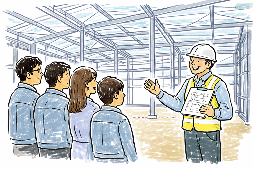 倉庫や工場建設